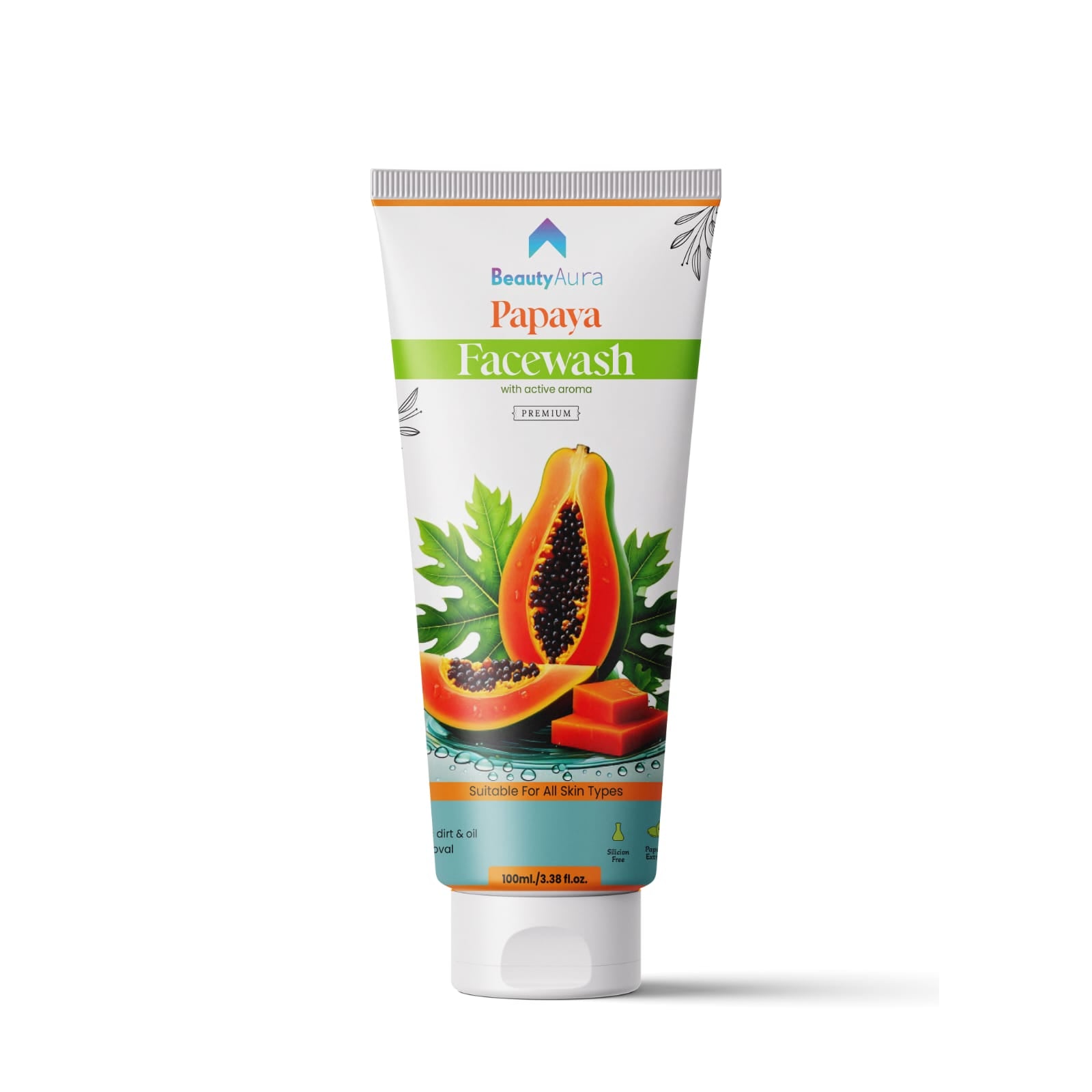 Papaya Extract Face Wash – For Clear, Radiant, Summer-Ready Skin